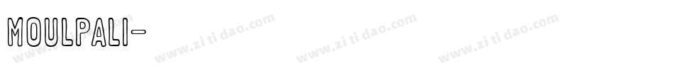 Moulpali字体转换