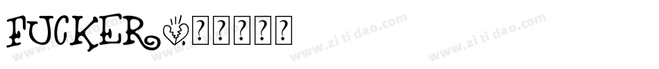 Fucker字体转换