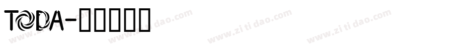 TODA字体转换