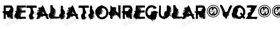 RetaliationRegular-vqZ4字体转换