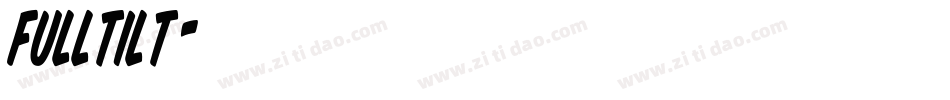 FULLTILT字体转换