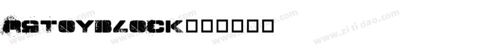 RSToyBlock字体转换
