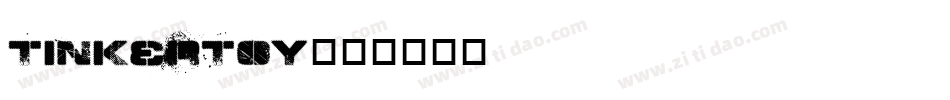TinkerToy字体转换