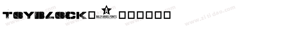 ToyBlock-1字体转换