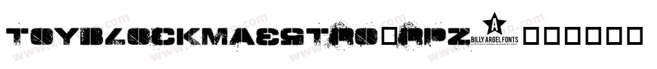 ToyBlockMaestro-rPZ8字体转换