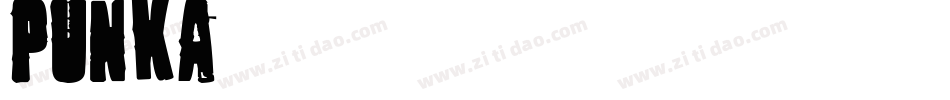 PUNKA字体转换