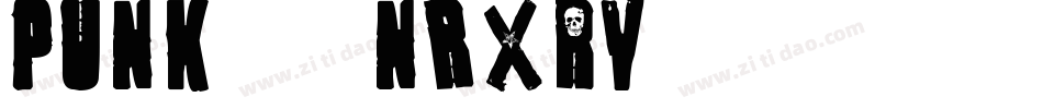 Punk-nRxrV字体转换