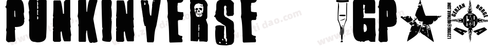 PunkInverse-1GP20字体转换