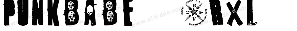 Punkbabe-4Rxl字体转换