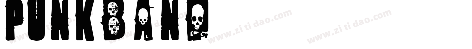 Punkband字体转换