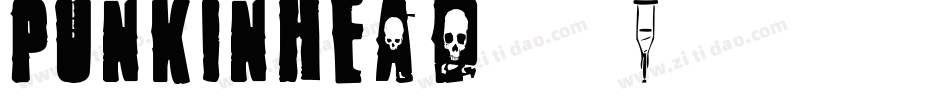 Punkinhead-1字体转换