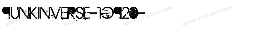 PunkInverse-1GP20字体转换