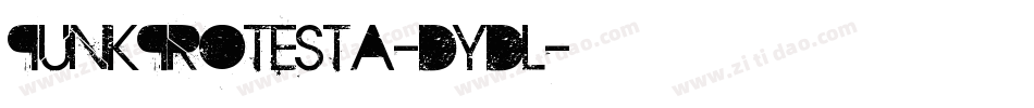 PunkProtesta-dydl字体转换