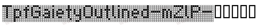 TpfGaietyOutlined-mZlP字体转换