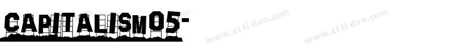 Capitalismo5字体转换
