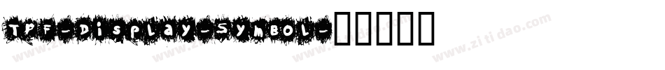 TPF-Display-Symbol字体转换
