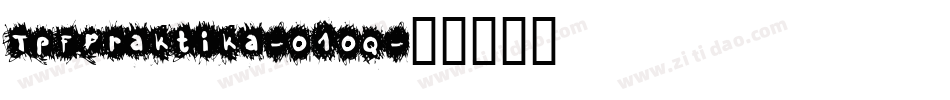 TpfPraktika-o1oq字体转换