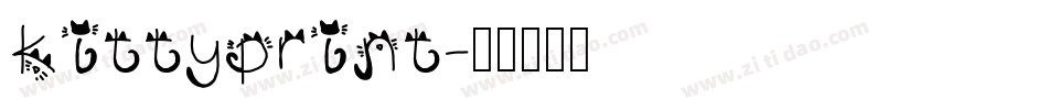 kittyprint字体转换