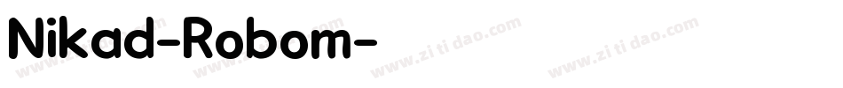 Nikad-Robom字体转换