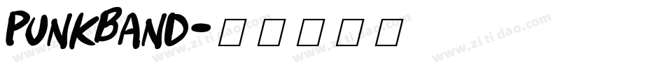 Punkband字体转换