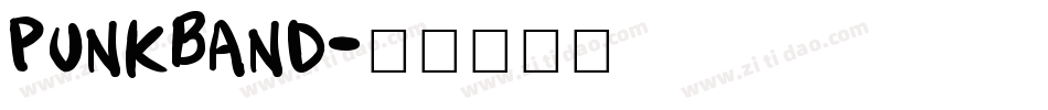 Punkband字体转换