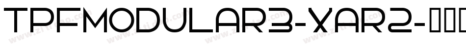 TpfModular3-XAr2字体转换