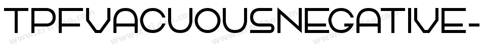 TpfVacuousNegative-ayA5字体转换