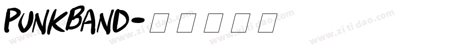 Punkband字体转换