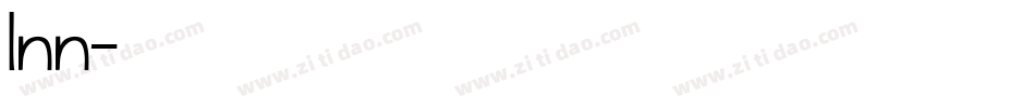 Inn字体转换