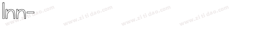 Inn字体转换