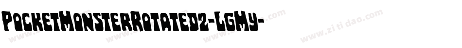 PocketMonsterRotated2-LgMy字体转换