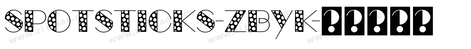 Spotsticks-ZByK字体转换
