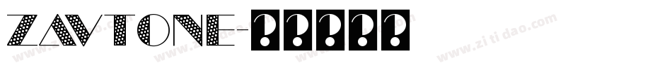 ZavTone字体转换