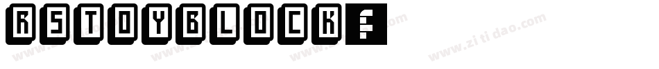 RSToyBlock字体转换