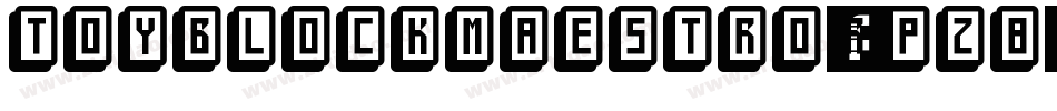 ToyBlockMaestro-rPZ8字体转换