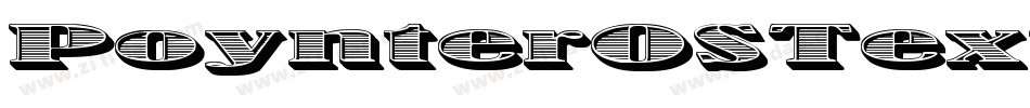 PoynterOSTextOne-Bold字体转换