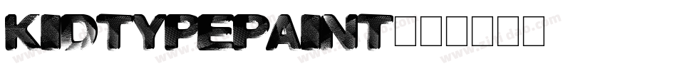 KidTYPEPaint字体转换