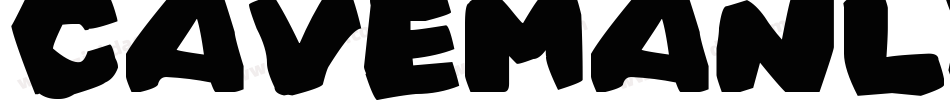 CavemanLightItalic-14wM字体转换