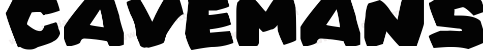 CavemanSemibold-R2Ve字体转换