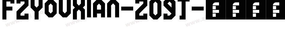 FZYouXian-Z09T字体转换