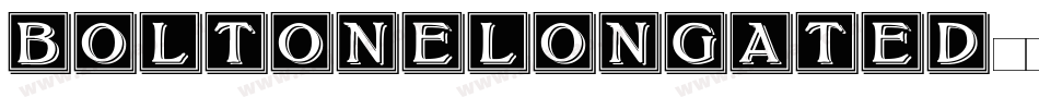 BoltonElongated字体转换