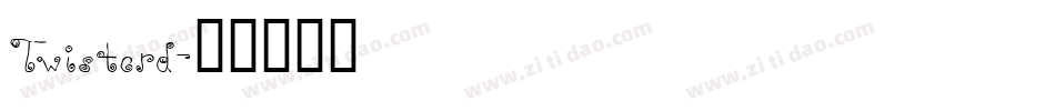 Twisterd字体转换