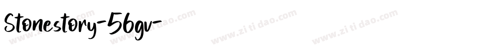 Stonestory-56gv字体转换