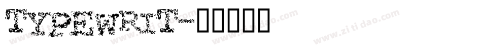 TYPEWRIT字体转换