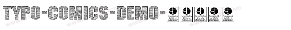 TYPO-COMICS-DEMO字体转换