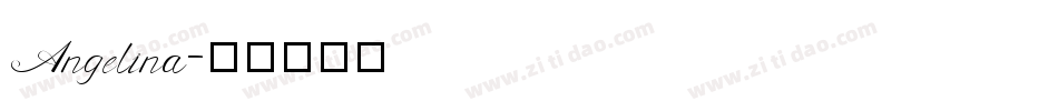Angelina字体转换
