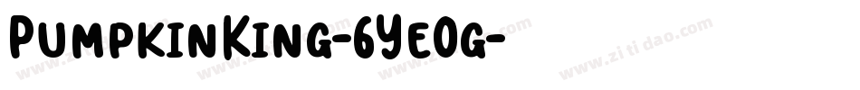 PumpkinKing-6Ye0g字体转换