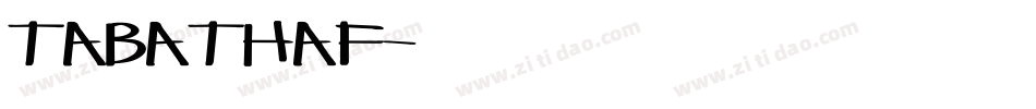 TABATHAF字体转换