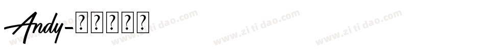 Andy字体转换
