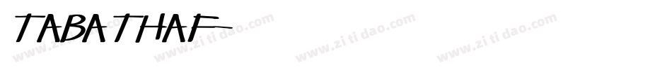 TABATHAF字体转换